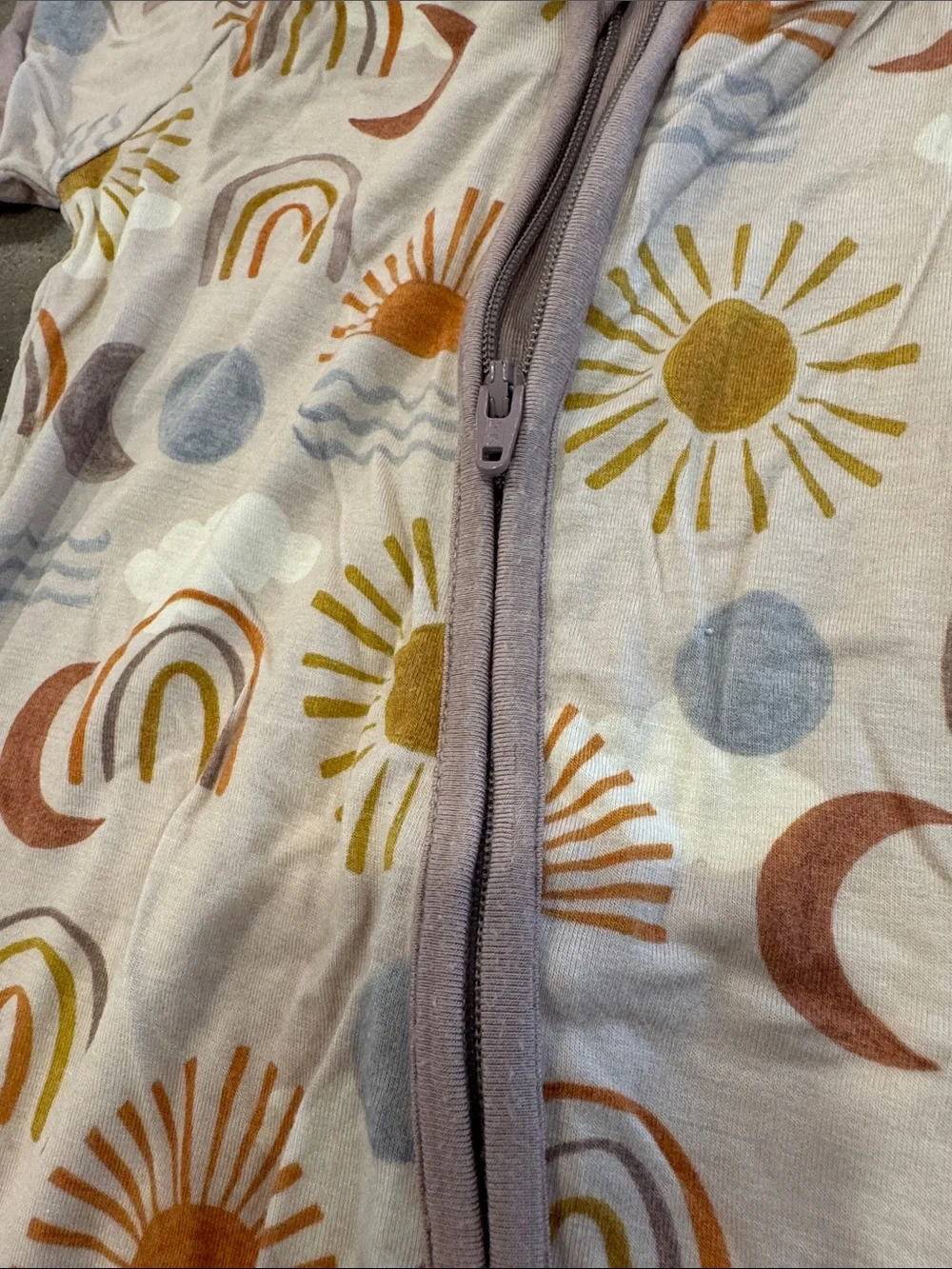 Little Sleepies Shorties in Desert Sunrise Print
